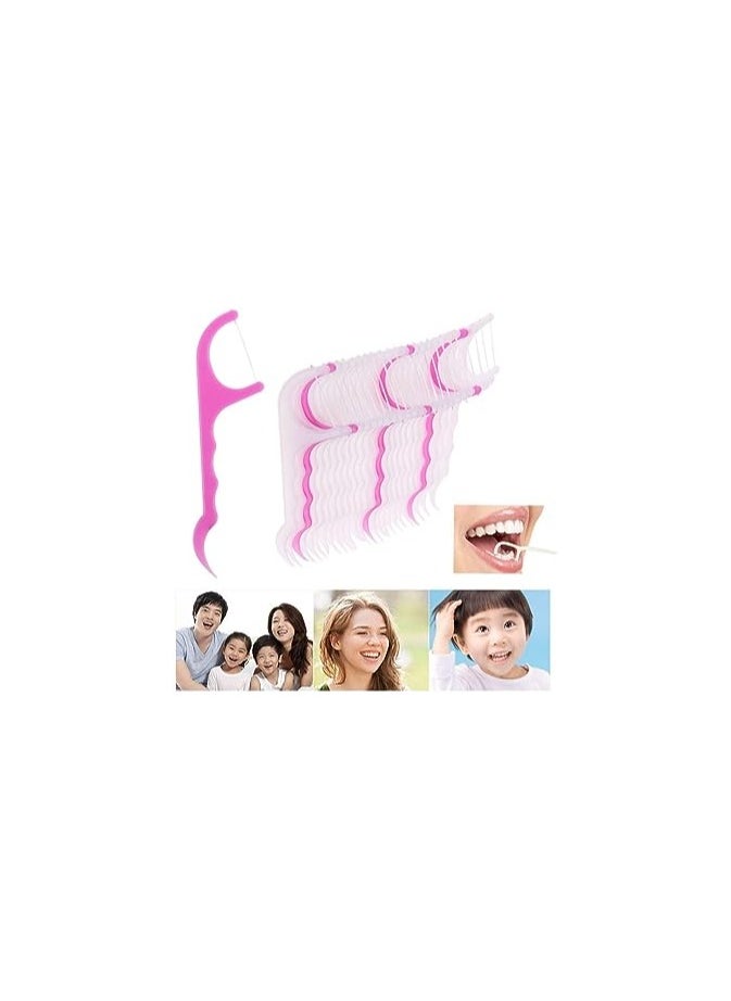 Spaceshoop Piece Dental Floss Toothpick Dental Floss And Floss To Clean And Take Care Of Teeth And Gums 30 PiecesWhite 8cm  - Image 2