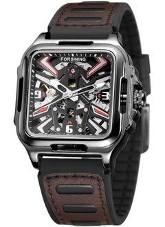 FORSINING Watches for Men Watch Leather Strap Luxury Luminous Water Resistant Automatic Mechanical Wristwatch 1008  - Image 1