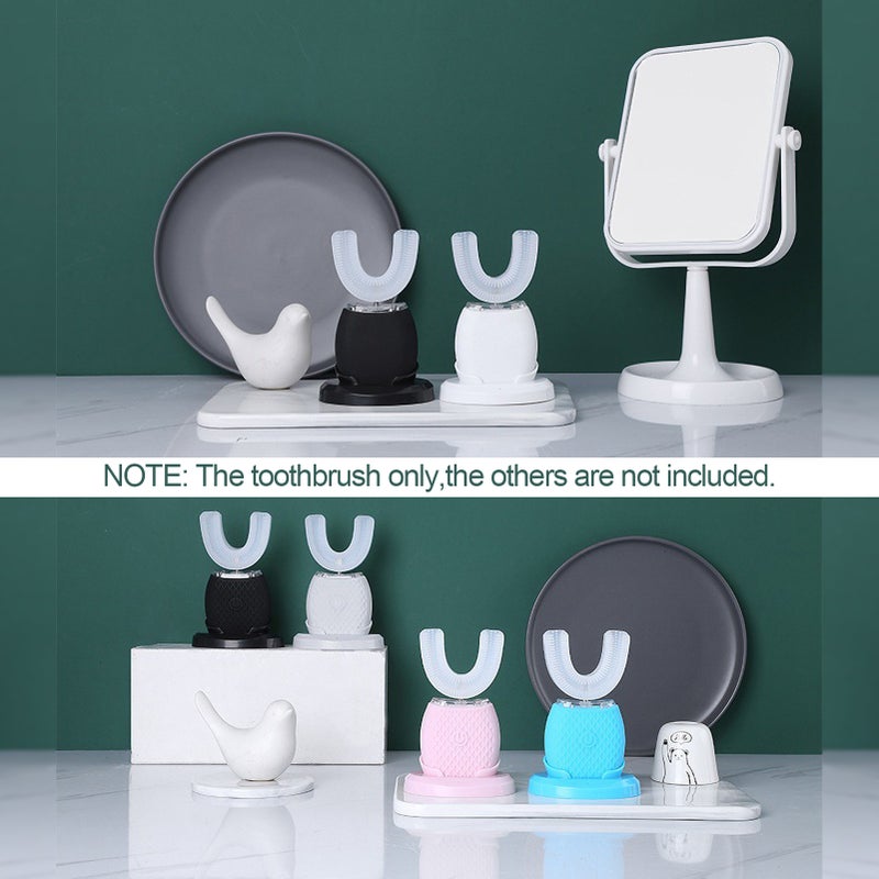 U-shaped ElectricToothbrush Adults 360 Degree Wireless Rechargeable Automatic Toothbrush with 30s Automatic Timer IPX7 Waterproof - Image 3
