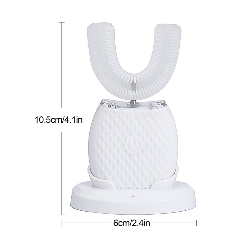 U-shaped ElectricToothbrush Adults 360 Degree Wireless Rechargeable Automatic Toothbrush with 30s Automatic Timer IPX7 Waterproof - Image 4
