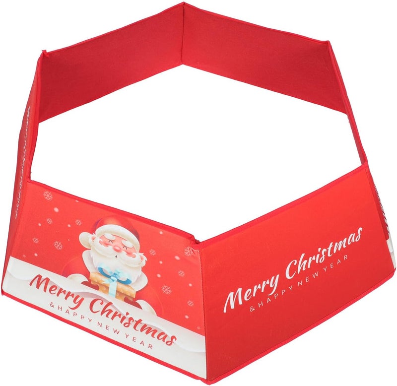 Plush Christmas Tree Skirt Xmas Tree Dress for Indoor Christmas Holiday Décor - Image 1