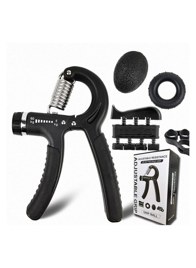 PAUL RUBENS Hand rehabilitation Training five-piece silicone five-finger trainer Grip ring grip ball  - Image 3