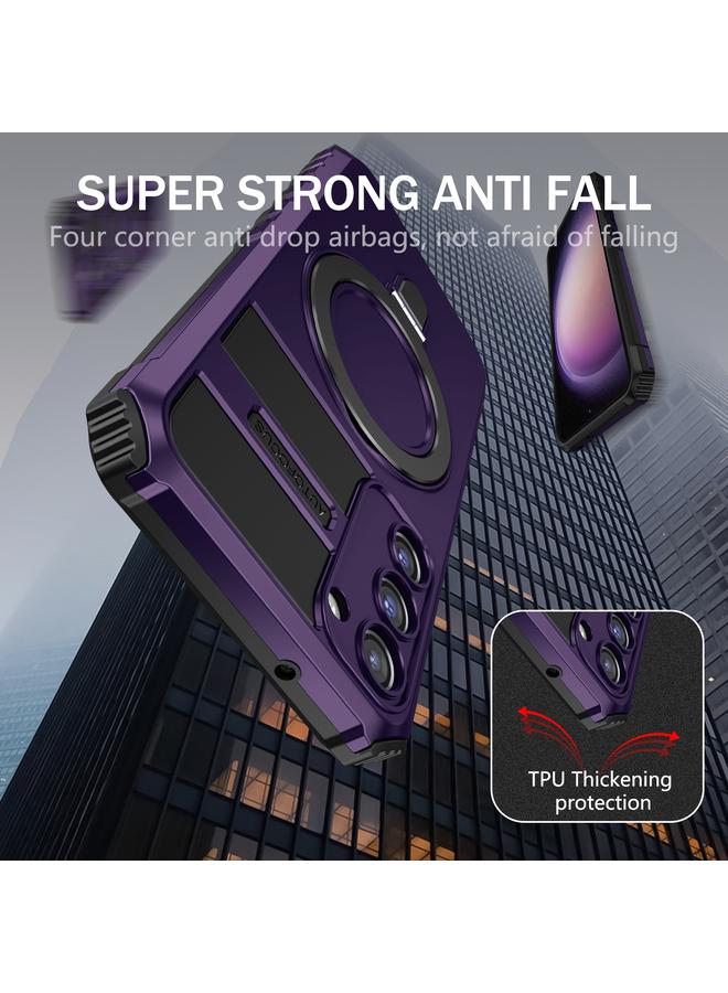 erorex Case For Samsung Galaxy S23 5G MagSafe Magnetic Holder Phone Case - Image 4