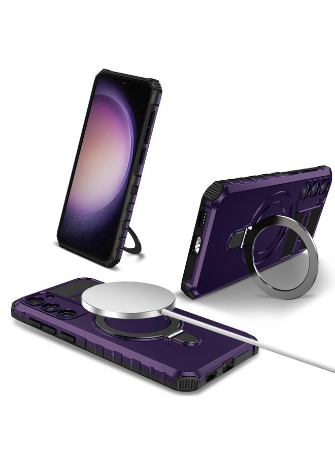 erorex Case For Samsung Galaxy S23 5G MagSafe Magnetic Holder Phone Case - Image 1