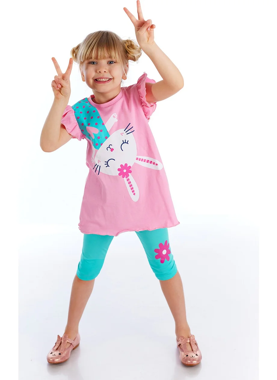 دينوكيدس Surprise Rabbit Girl Tunic Tights Set