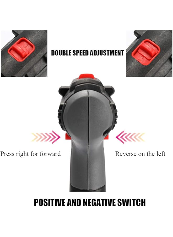 erorex 21V Multifunctional Electric Impact Cordless Drill High Power Lithium Battery Wireless Rechargeable Hand Drills Home Diy Electric Power Tools - Image 5