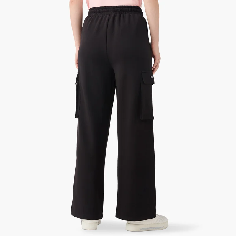 SP Characters Mickey Mouse Print Cargo Jog Pants with Drawstring Closure