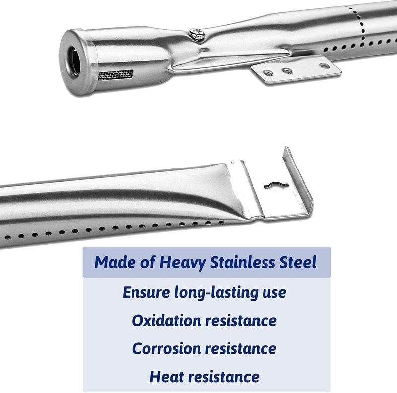 Criditpid BBQ-Element Stainless Steel Grill Burner Tubes Replacement for Nexgrill 720-0830H, 720-0783E, 720-0864, Gas Grill Pipe Burners for Kenmore, Kitchen Aid, Nexgrill 720-0830A Gas Grill.(4 Pack) - Image 4