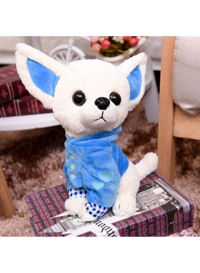 SUSHAFEN Stuffed Dog Puppy Toy Plush Toy Soft Doll Stuffed Animal Pillow Birthday Gift Present Cute Dog Ornaments Decoration Handicraft House Desktop Decoration Prop, 17cm/6.7" - Image 4