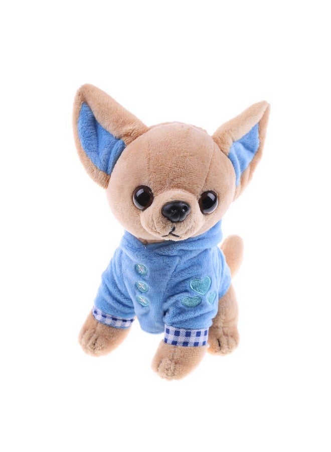 SUSHAFEN Stuffed Dog Puppy Toy Plush Toy Soft Doll Stuffed Animal Pillow Birthday Gift Present Cute Dog Ornaments Decoration Handicraft House Desktop Decoration Prop, 17cm/6.7" - Image 1