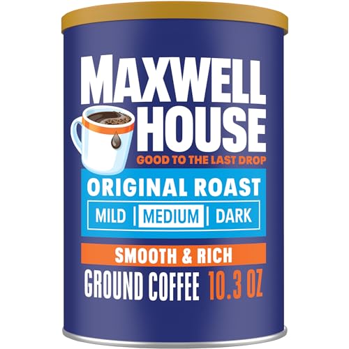 Maxwell House Original Roast Ground Coffee, 10.3 oz Canister - Image 1