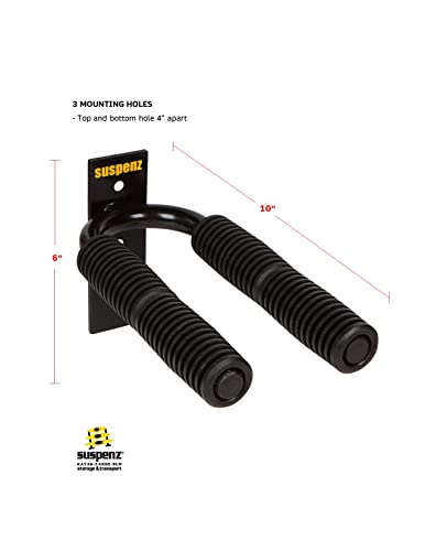 Suspenz 4-Paddle Rack, Black, 10" - Image 3