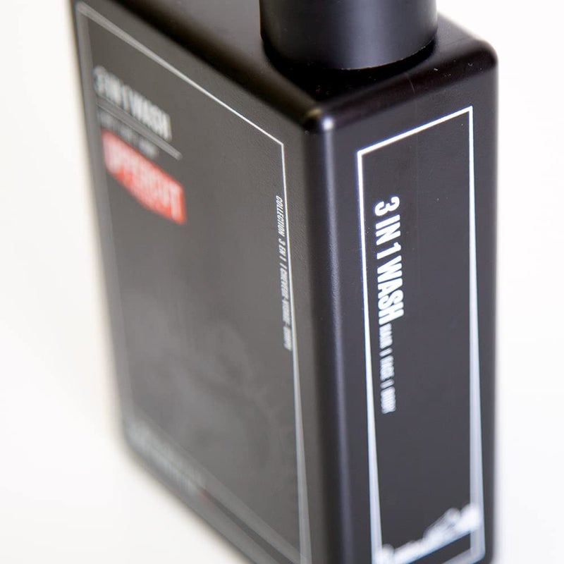 UPPERCUT DELUXE 3 in 1 Wash For Use on Hair Face Body A Gentle Wash Suitable For All Hair Types 8 fl oz 240ml - Image 3