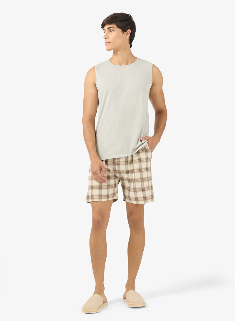 Seventy Five Nightwear Sleeveless T-Shirt & Shorts Set - Image 5