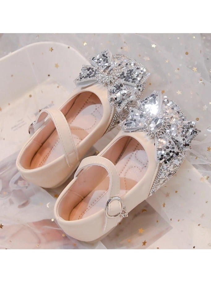 Children's Princess Shoes Shiny Crystal Shoes - Image 2