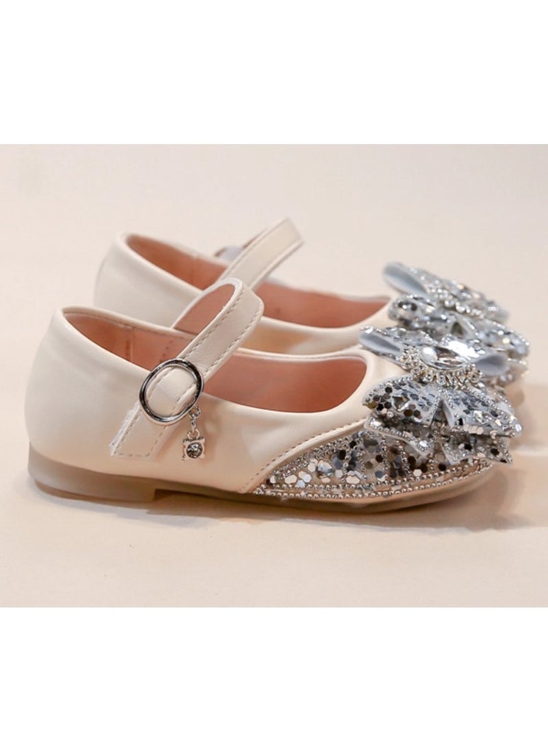 Children's Princess Shoes Shiny Crystal Shoes - Image 4