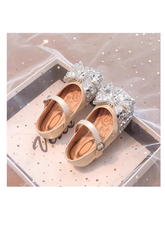 Children's Princess Shoes Shiny Crystal Shoes - Image 5