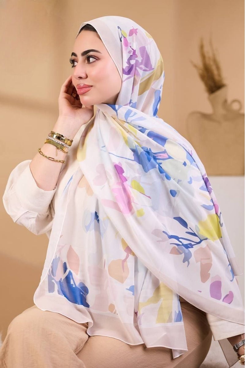 scarf chiffon for women hijab 200*75 cm