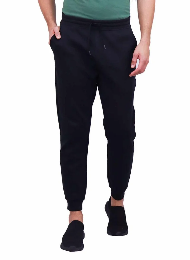 جيوردانو Interlock Midrise Joggers - Black