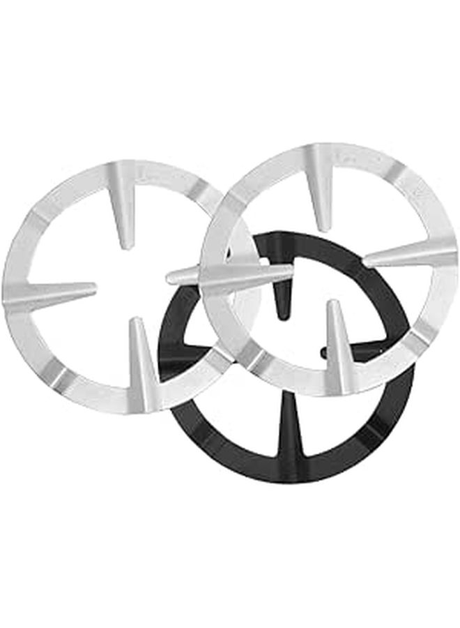 مجموعة حلقات دعم الواك 3 قطع قابلة للاستبداد، إكسسوارات موقد غاز متينة ومدمجة للمنزل - Image 1