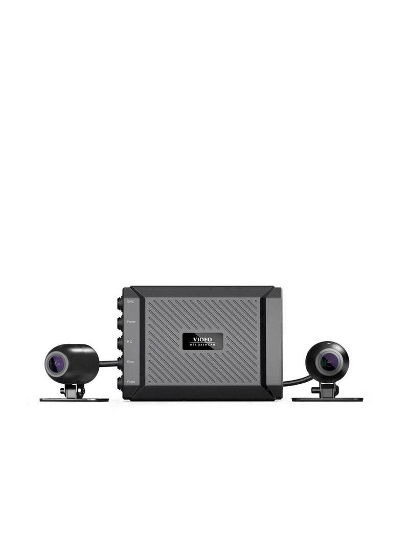 Viofo - VIOFO MT1 Your Go-To Motorcycle Dash Cam with Front and Rear View and GPS Tracking - Image 1