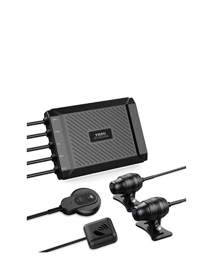 Viofo - VIOFO MT1 Your Go-To Motorcycle Dash Cam with Front and Rear View and GPS Tracking - Image 1