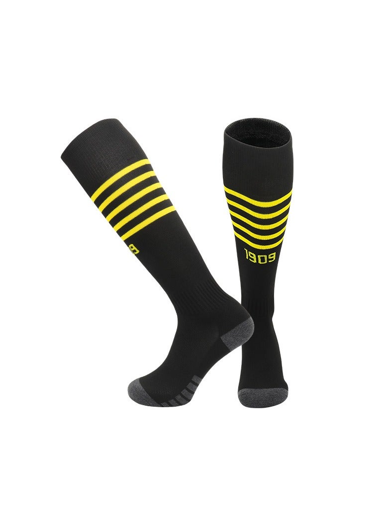 KUYING Wholesale of adult and children's towel bottom wear-resistant and odor resistant long tube sports socks for men 