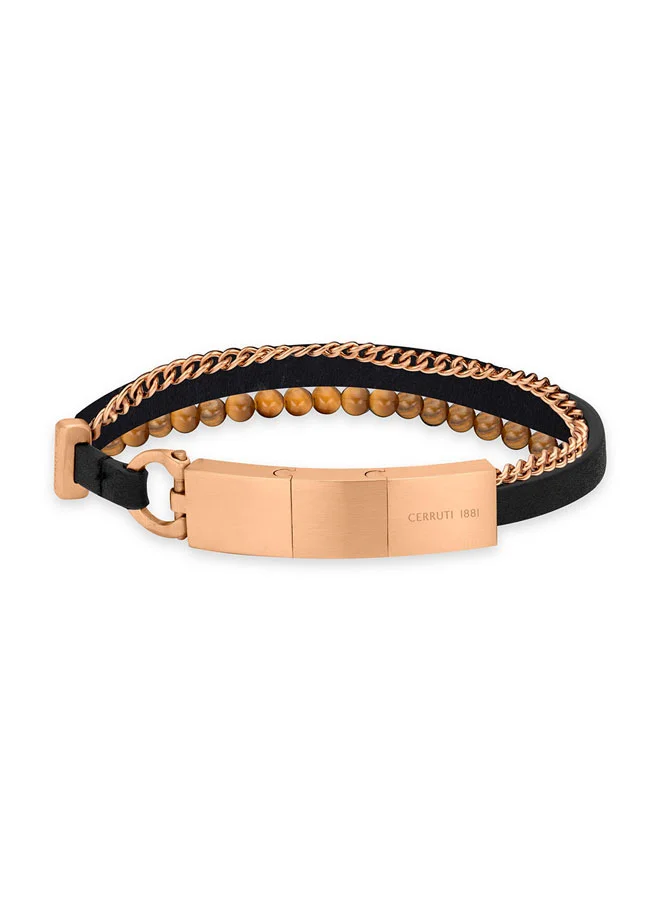 CERRUTI 1881 Gents Bracelet Pink â€“ Modern and Trendy Accessory for Men