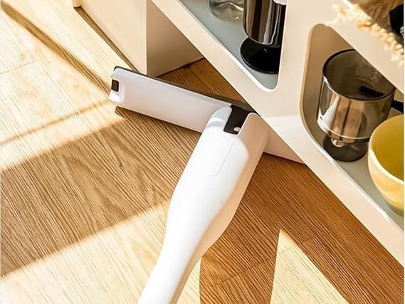 Swejos Water Absorbent Dry Cleaning Dual Use Squeegee Mop Long Hand Flat Self Wringing Easy Use Foldable Floor Cleaning Mop - Image 2