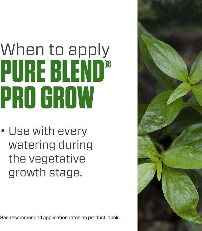 Botanicare Botanicare Pure Blend Pro Grow Nutrient 324 5 gal  - Image 4