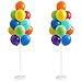 IMISNO Balloon Column Kit for FloorBalloon Columns with Stand Base and PoleBalloon Tower Backdrop Decoration for Wedding Baby Shower Birthday Party or Bachelorette Parties MULTICOLOR - Image 3