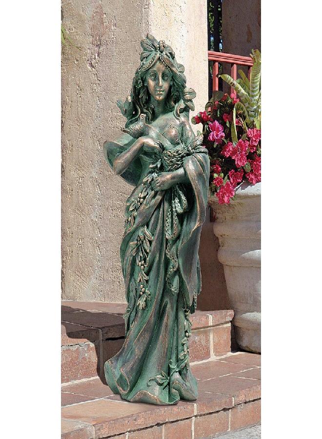 Design Toscano NG31497 Mother Nature Maiden of the Forest Statue,Full Color - Image 2