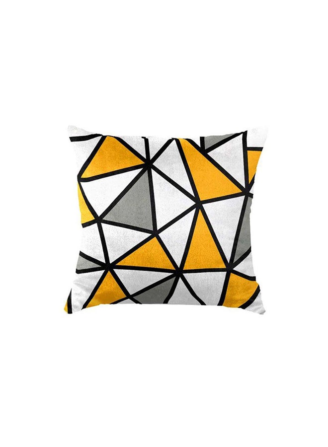 RIZARIES Super Soft Yellow Geometric