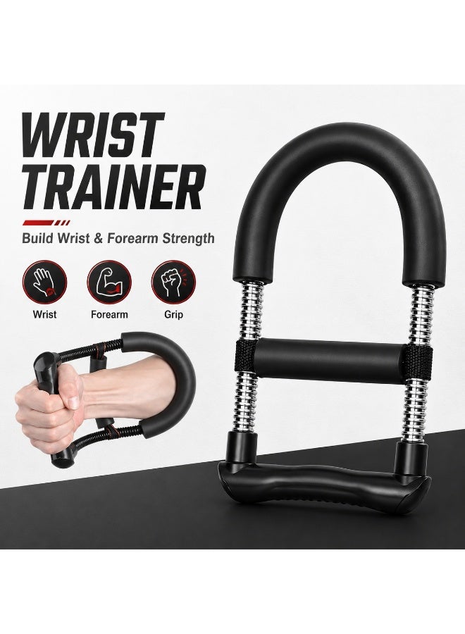 SRLIWHITE Hand Gripper Set, Adjustable 5 to 60KG Grip Strengthener, Digital Counter, Black Wrist Trainer, Hand Wrist Forearm Exercise Tool - Image 3