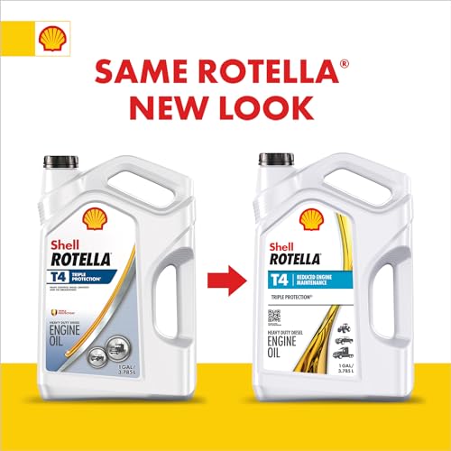 Shell Rotella T4 Triple Protection 15W-40 Motor Oil, 1 Gallon (3 Pack) - Image 4