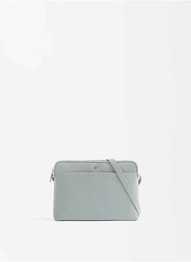 PARFOIS Velvet Effect Crossbody Bag