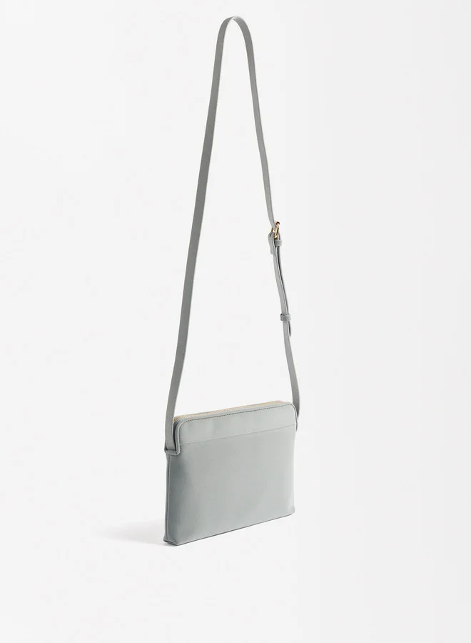PARFOIS Velvet Effect Crossbody Bag