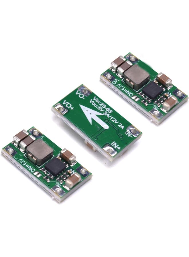 3pcs Micro 5V 3A / 12V 2A UBEC Adjustable 2-6S for Quadcopter RC Drone - Image 1