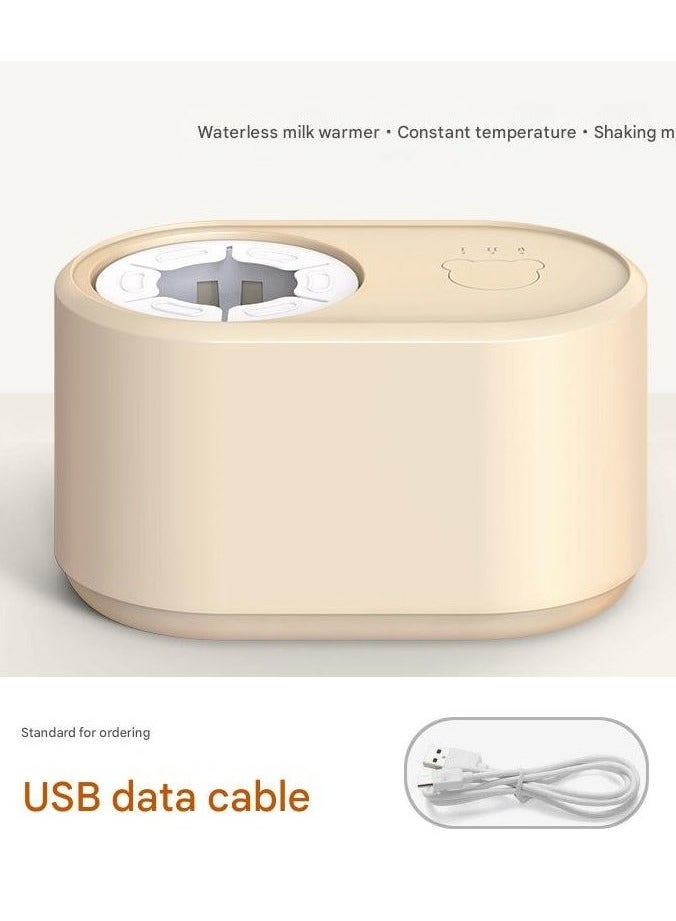 PEI  AN Smart Baby Bottle Warmer: 24/7 Constant 40°C Ready-to-Drink Milk, 3-Min Fast Heat & Anti-Clump Mixing | USB-C Portable for Home/Travel (0-12M)  - Image 2