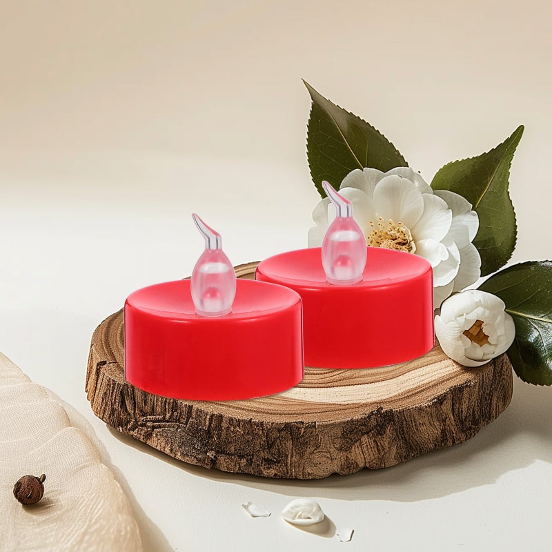 12Pcs Flameless Candle Lights Simulation Small Electric Candle Light Decors - Image 5