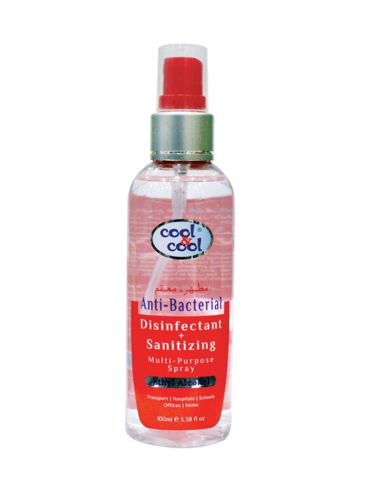Cool & Cool - Disinfectant + Sanitizing Spray 100 ML - Image 1