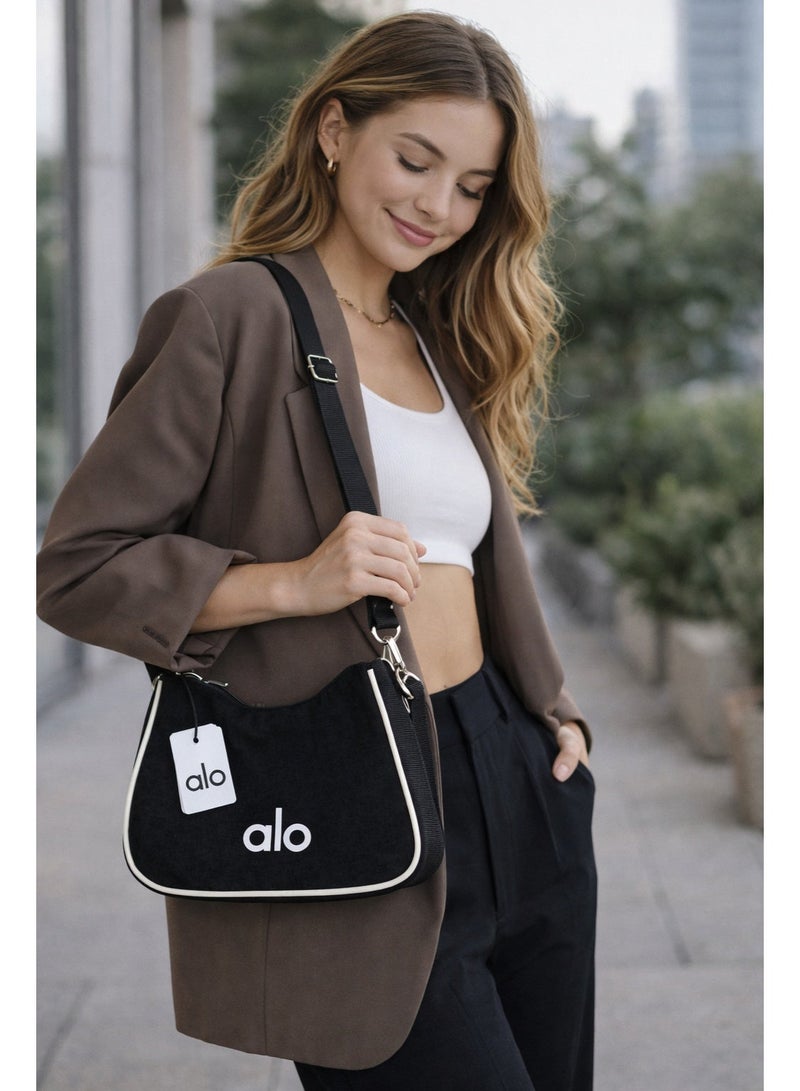 Alo Yoga Women’s Shoulder Bag Crossbody Bag with Adjustable Strap – Casual Daily Handbag - Image 2