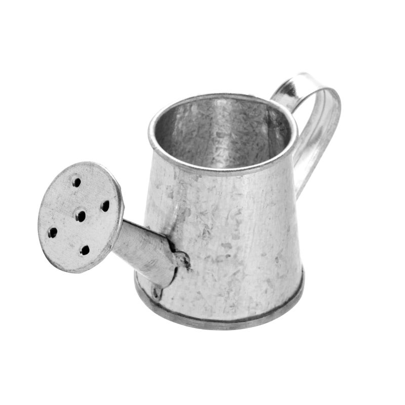 Juvale Mini Watering Can - 3 x 1.6 in, Silver, 12-Pack - Plant Waterer & Indoor Water Pot for Plants - Garden Watering Can & Home Decor Accessories - Image 4