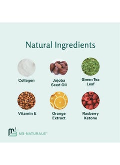 M3 Naturals Stretch Mark Cream Infused with Collagen & Stem Cell Maternity Skincare Oil Removes Stretch Mark Prevention & Scar Remover Lotion Green Tea Extract & Raspberry Ketones by M3 Naturals  - Image 5