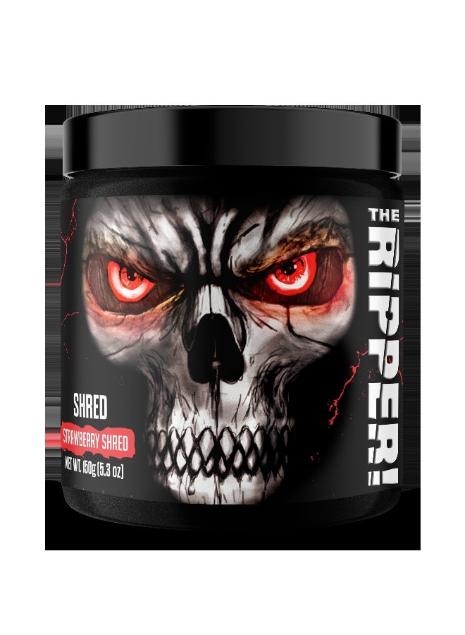 JNX Sports ذا ريبر! حارق الدهون قبل التمرين بنكهة الفراولة - 30 حصة تركيبة حرارية + مثبط للشهية L-Carnitine، Taurine و Raspberry Ketones - Image 1
