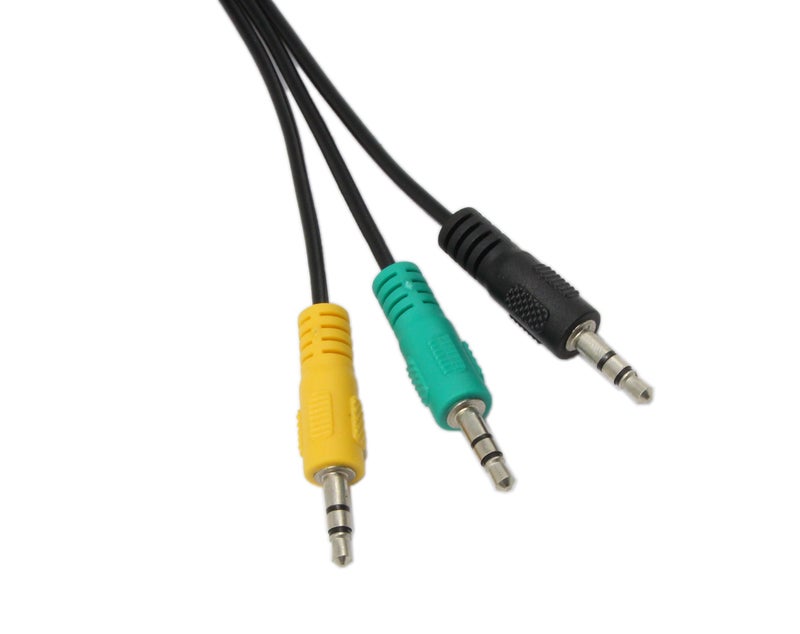 zdyCGTime 3.5mm Audio Cable 3 to 3 3.5mm Jack Male to Male Stereo Audio AUX Cable Cord for Computer Speakers(5ft/1.5m) - Image 3