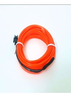 Erlight Torpedo LED Rope Neon Light Decorative Orange 2 Meters  - Image 2
