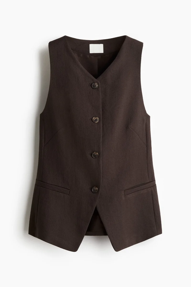 اتش اند ام Long waistcoat