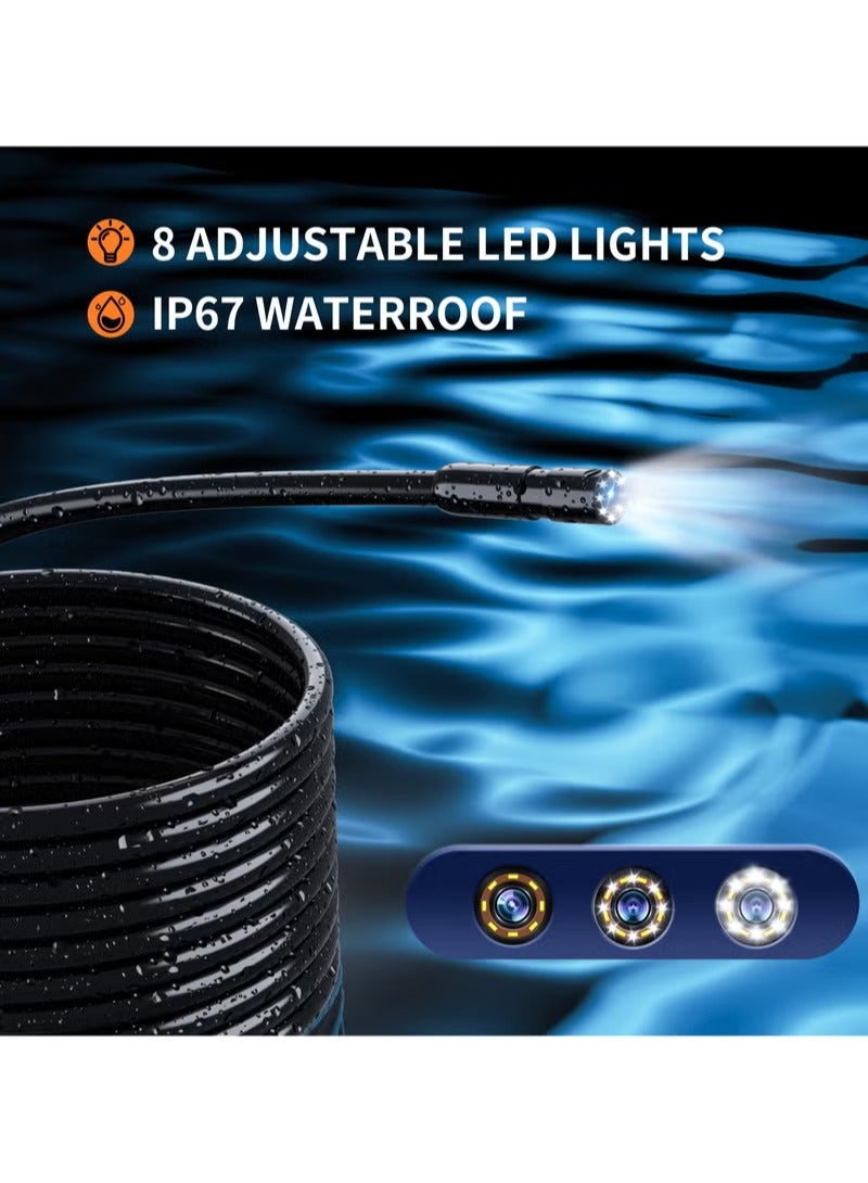 Daxiongmao Borescope, Endoscope Camera with Light, IP67 Waterproof Endoscope, Snake Camera - Image 3