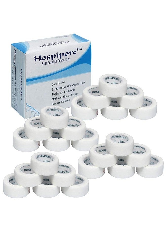 SMARTCARE Smart Care Hospipore Paper Tape - 1/2" X 5Mtr - Medical-Grade, Gentle On Skin - Pack Of 24 Rolls - Image 1